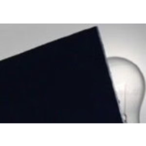 Black#2025 Cast Acrylic Paper-Masked Sheet, 0.500 Thick, 12 X 48, Professional Plastics, Mfr#: SACRBK2025.500CP-12X48
